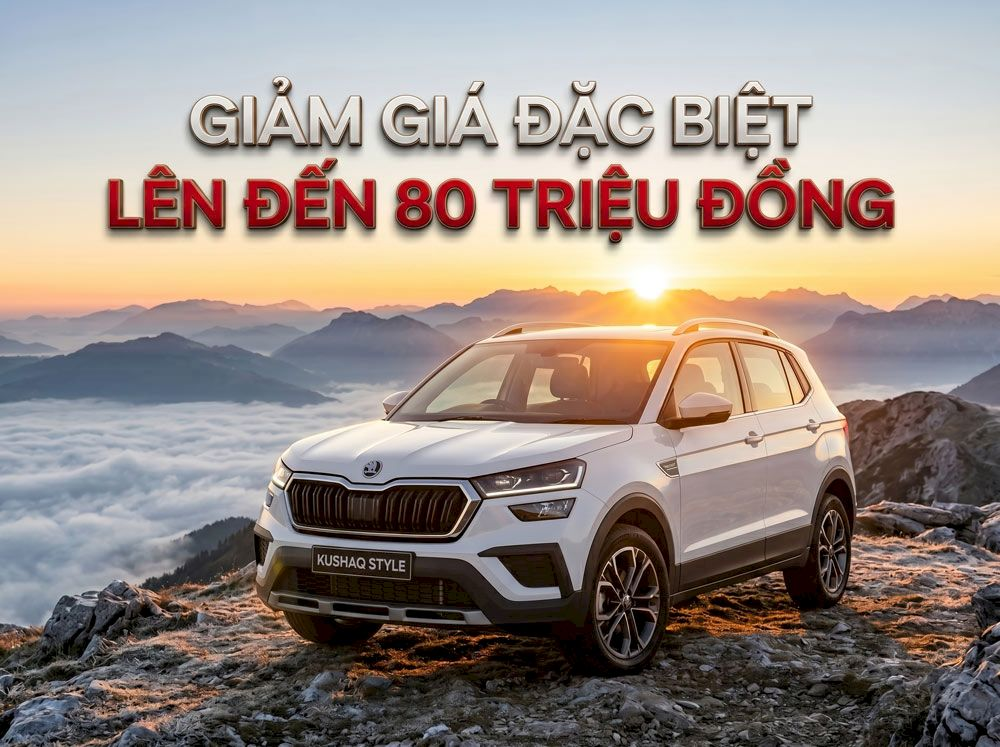 Tin tức Giá xe Skoda Kushaq tháng 6/2026